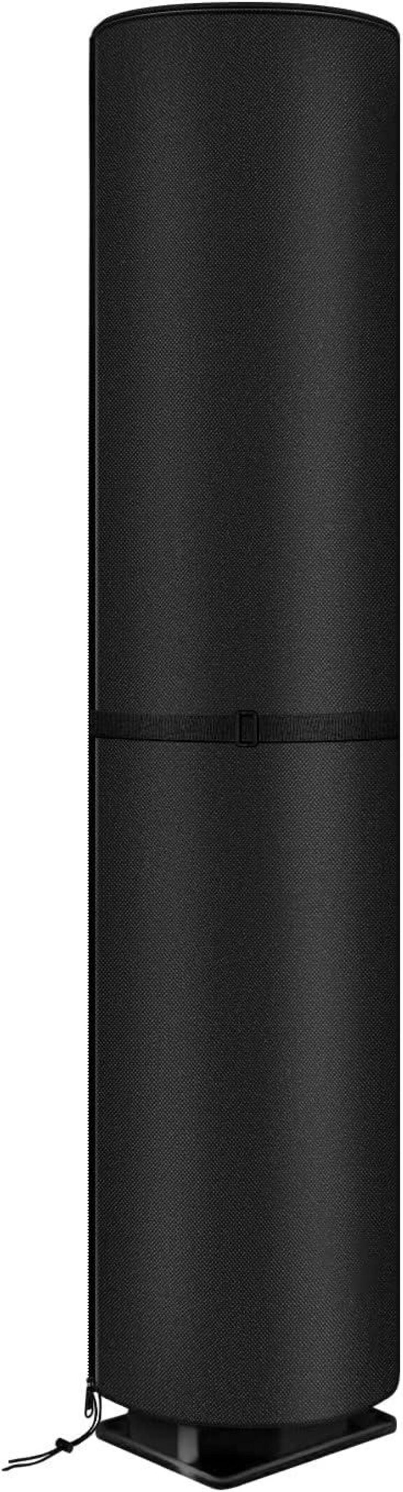 Schutzhülle Solardusche 600D Oxford Gewebe Schwarz