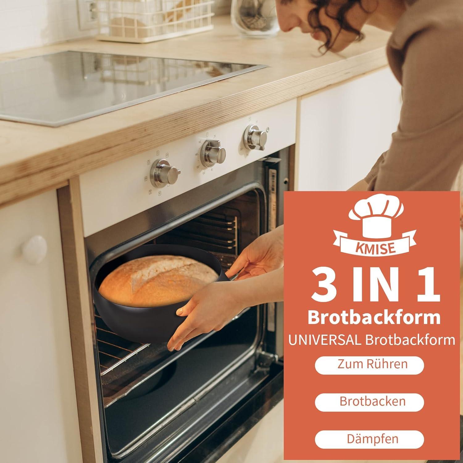 2-teilig Silikon Brotbackform für Kuchen Toastbrot Gemüse