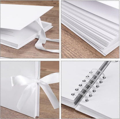 Fotoalbum zum Selbstgestalten Schwarz 29,5 X 21cm Scrapbook 80 Seiten für 240 Bilder