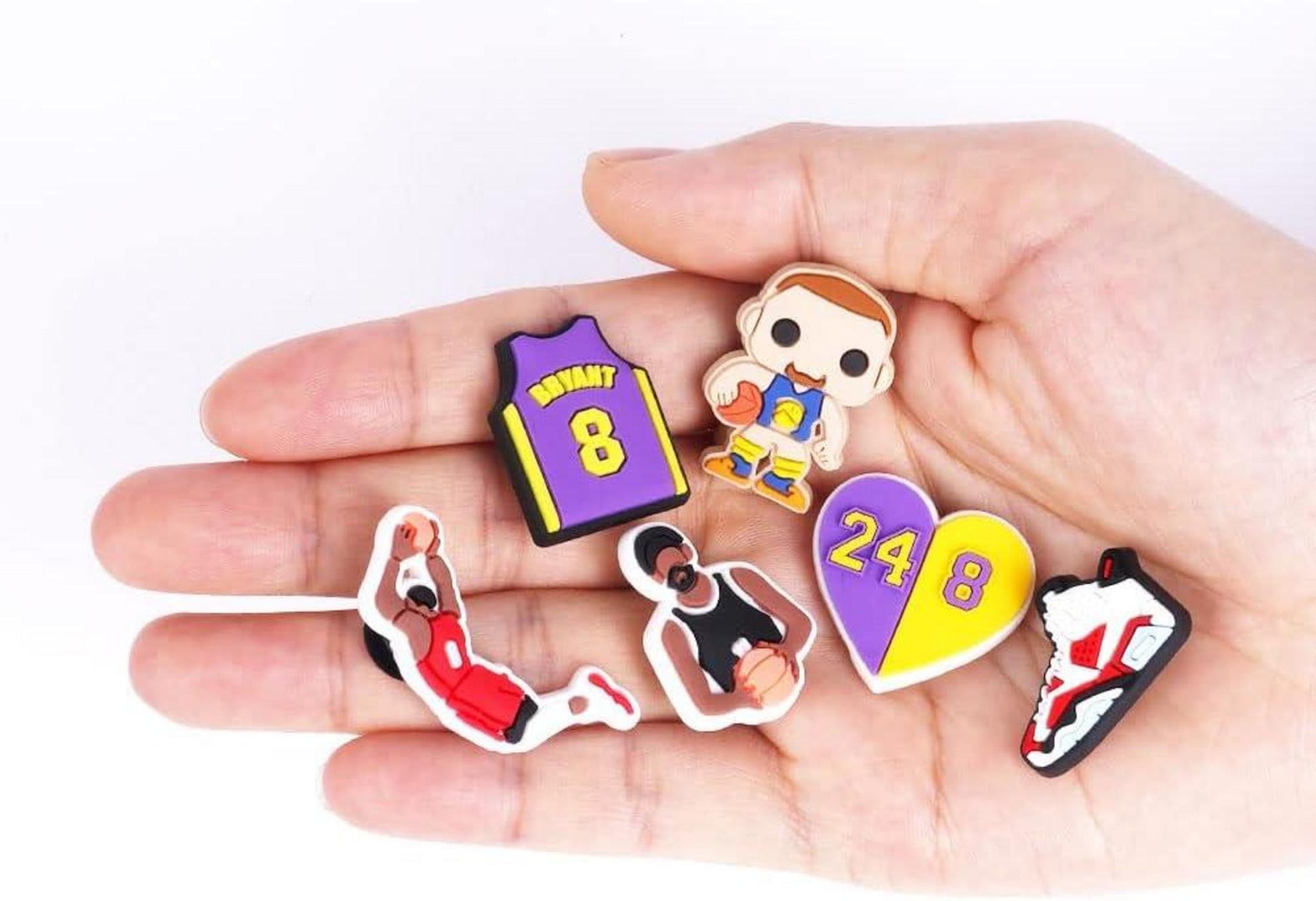 Ainiv Schuh Charms Kinder Cartoon Dekoration PVC Clogs Armband 50 Stück