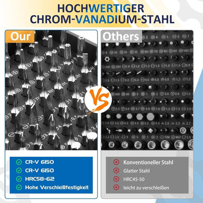 Feinmechaniker Werkzeug Set 138 in 1 Schraubendreher Set