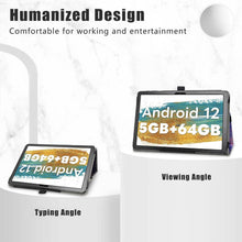 LiuShan PU Leder Hülle mit Ständer für DOOGEE T10W Blackview