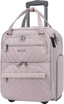 Handgepäck Koffer Trolley 40cm Carry On Multifunktional 16-Zoll Rosa