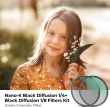 K&F Concept Nano-K Serie Black-Mist 1/4 & 1/8 Filter Set
