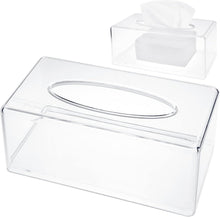 Transparente Acryl Taschentuchbox für Schlafzimmer Badezimmer Büro