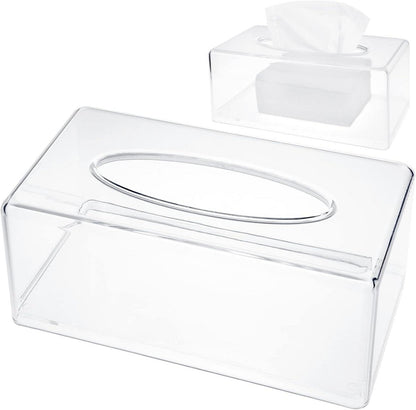 Transparente Acryl Taschentuchbox für Schlafzimmer Badezimmer Büro