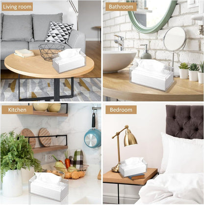 Transparente Acryl Taschentuchbox für Schlafzimmer Badezimmer Büro
