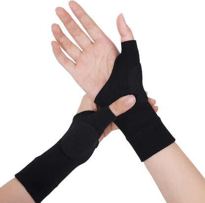 ACWOO Arthritis Kompressionshandschuhe mit Gel und Daumenortthese