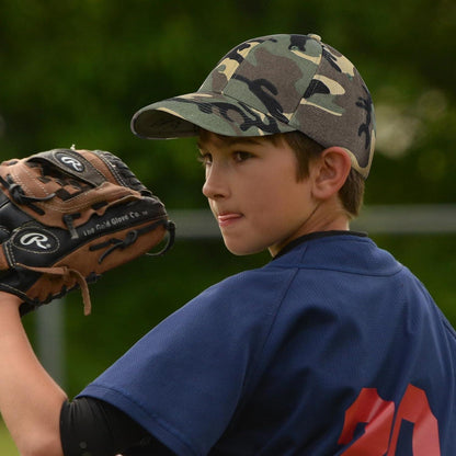 Baseball Cap Jungen Camouflage – Verstellbare Kinder Mütze 3-8 Jahre