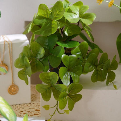 Kunstpflanze Set Grün Hängend Zimmerpflanze Badezimmer Büro Wohnzimmer Deko