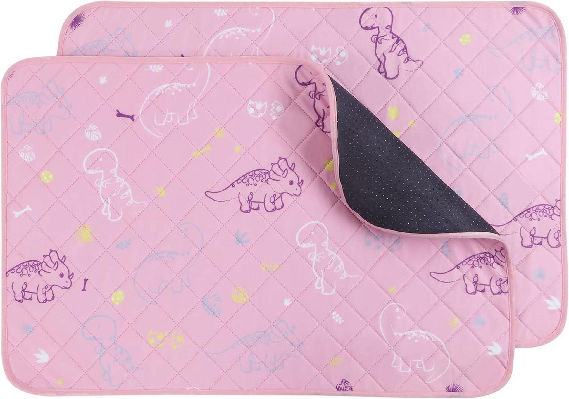 Welpenunterlagen Waschbar Hunde Schnell Absorbierend Rosa 121x76cm 2
