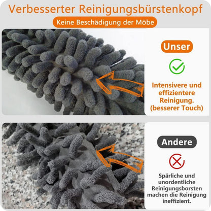 Teleskop-Staubwedel 245cm, 4-teiliges Set, biegsam