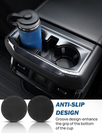 Auto Getränkehalter Untersetzer Universal Anti-Rutsch Kaffeebecher 2
