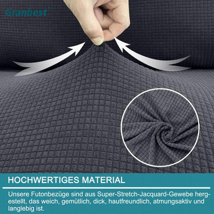 Granbest wasserdichte Armlose Futon Abdeckung in Grau