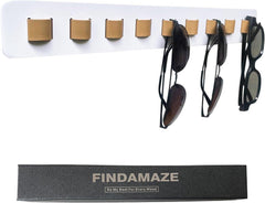 Brillenhalter Sonnenbrillen Organizer Holz Aufhängen-Display