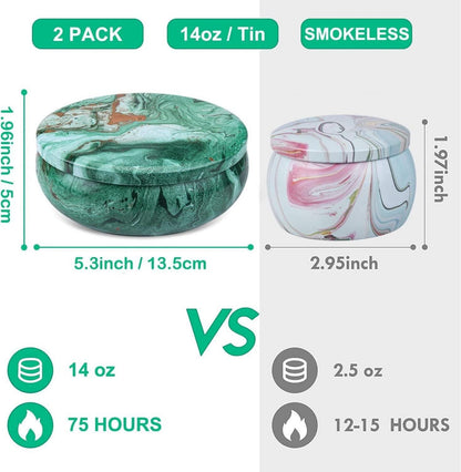 Citronella Kerzen Outdoor 3er Set Sojawachs Garten Terrasse Party