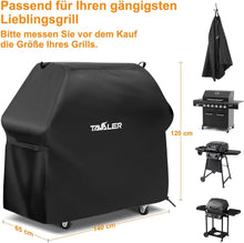 Tavaler Grillabdeckung 140x65x120 cm - Wetterfest 420D