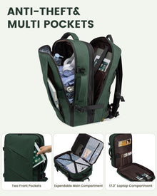 LOVEVOOK Reiserucksack Handgepäck Business Rucksack 17,3