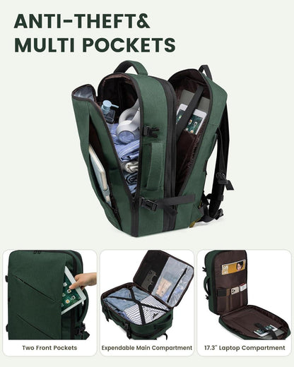 LOVEVOOK Reiserucksack Handgepäck Business Rucksack 17,3