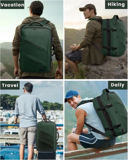 Reiserucksack Handgepäck Flugzeug Business Rucksack Damen Herren 17,3