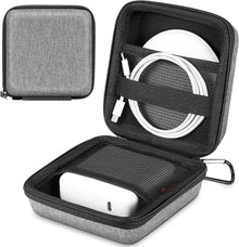 Hartschalen Tasche für MacBook Ladegerät und Zubehör, Grau