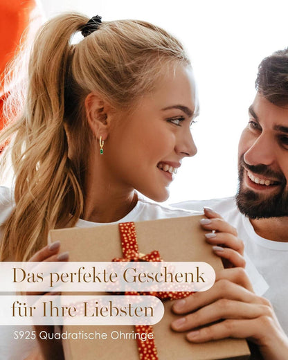 Louisa Secret Silber 925 Ohrstecker mit Zirkonia-Anhänger
