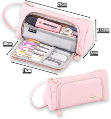 X SIM FITNESSX Federmäppchen 3 Fach Pencil Case Mädchen