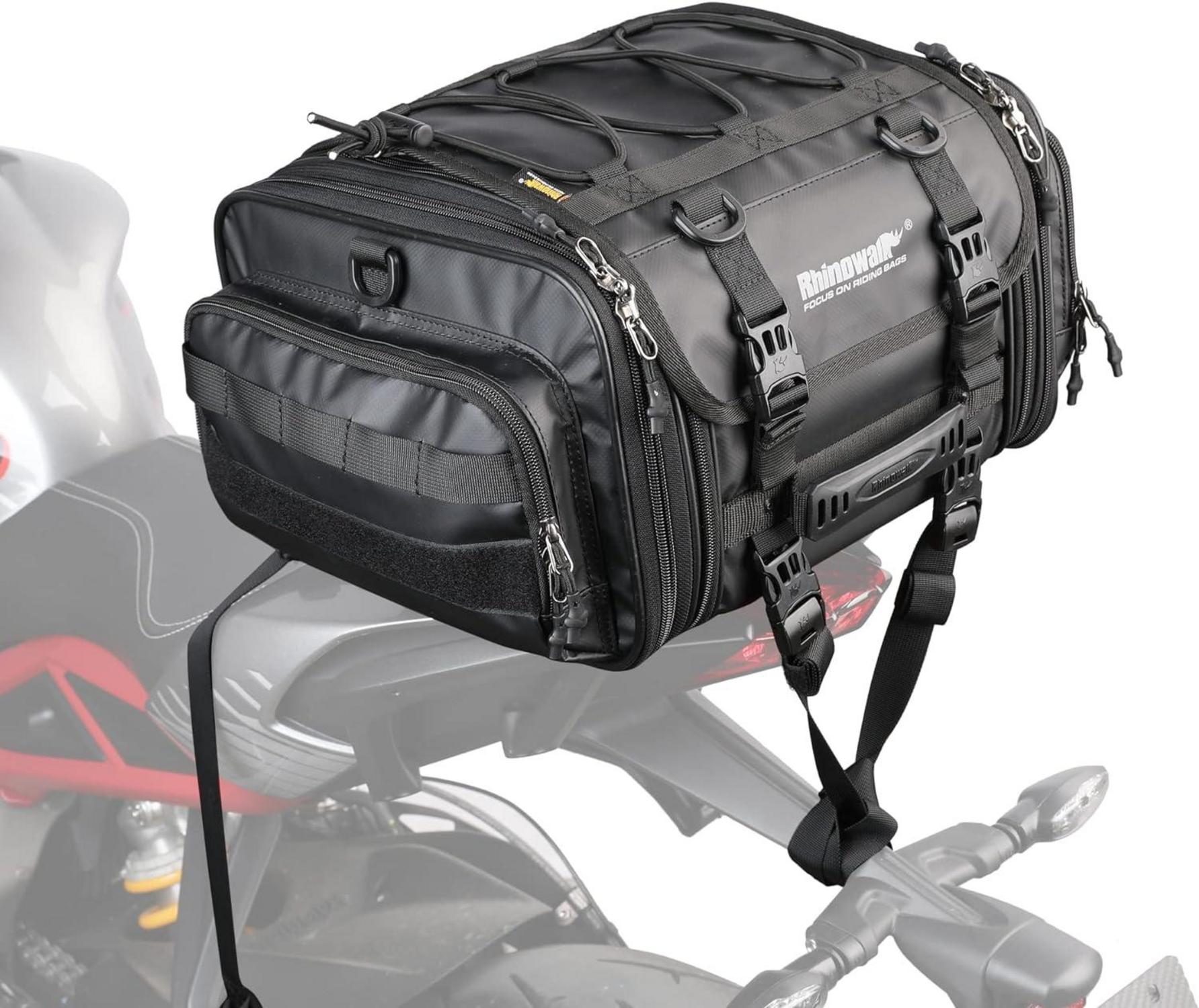 Motorrad Sitztaschen Wasserdicht 19-26L Rücksitztasche Gepäcktasche