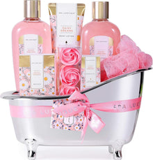 Spa Geschenkset mit ätherischem Öl und Gänseblümchen