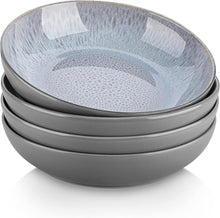 Suppenschalen Set Steingut 4er KARST Pastateller Spaghetti
