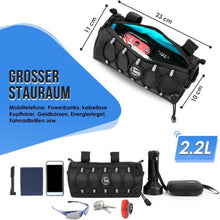 Fahrrad Lenkertasche 2.2 L Wasserdicht Reflektierend mit
