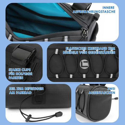 Fahrrad Lenkertasche 2.2L Wasserdicht Reflektierend Rennrad MTB E-Bike