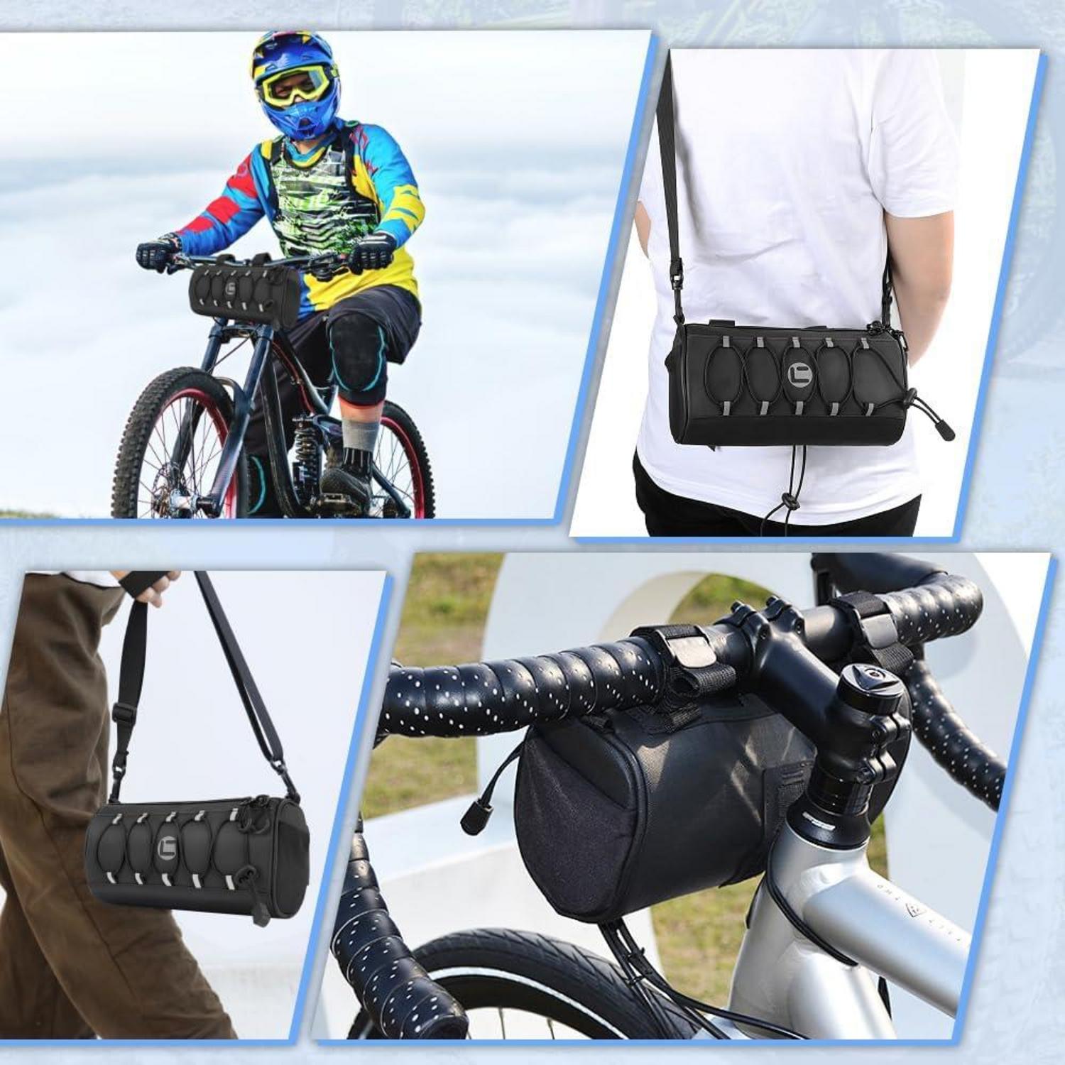 Fahrrad Lenkertasche 2.2L Wasserdicht Reflektierend Rennrad MTB E-Bike