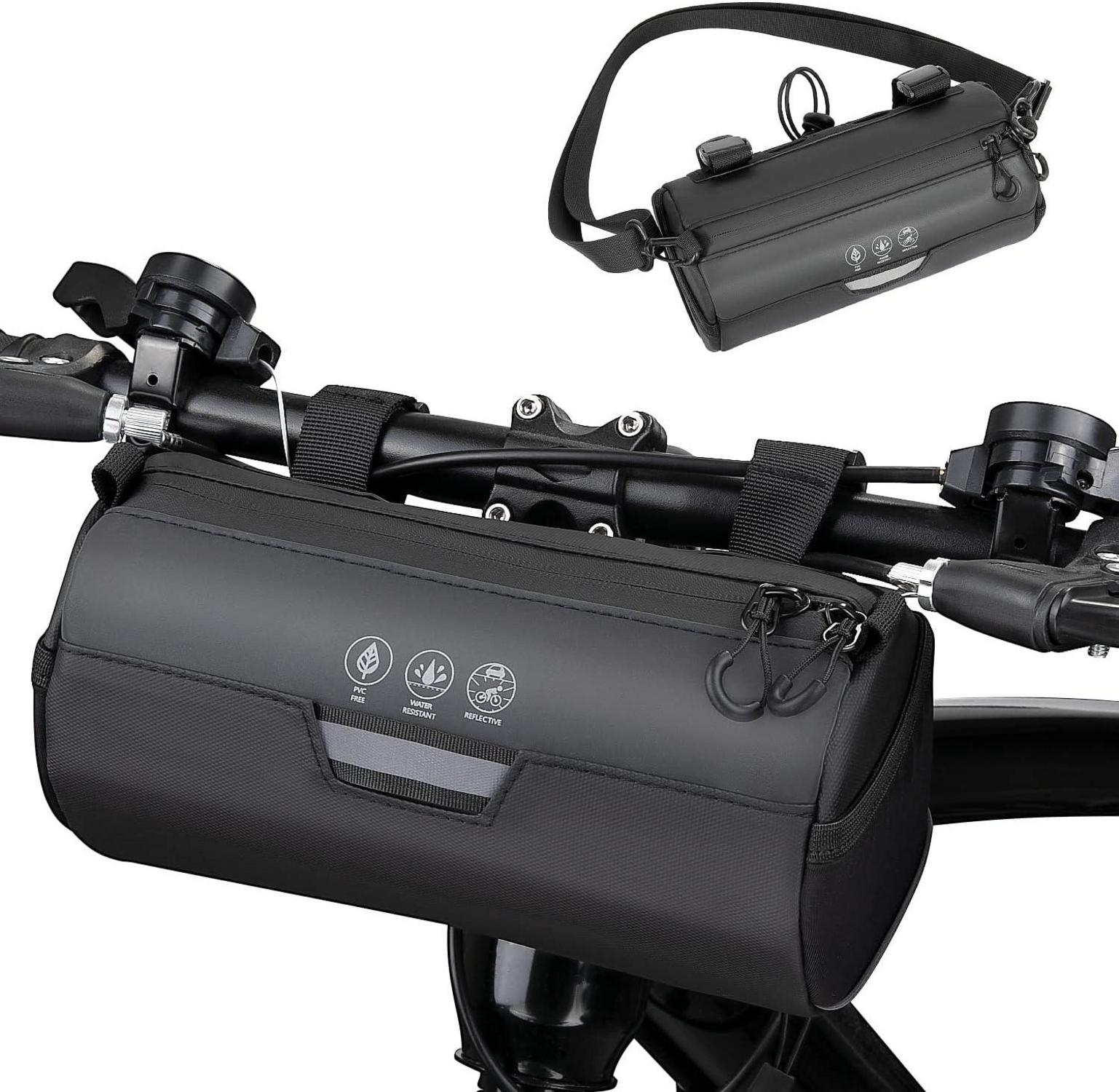Fahrrad Lenkertasche wasserdicht reflektierend abnehmbarer