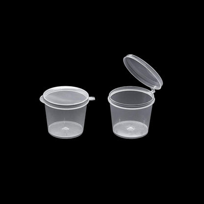 50 Stück 4OZ Kunststoffbehälter mit