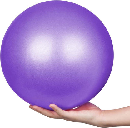 Flintronic Gymnastikball 25cm Yoga Pilates Ball Lila Anti-Burst-Übungsball