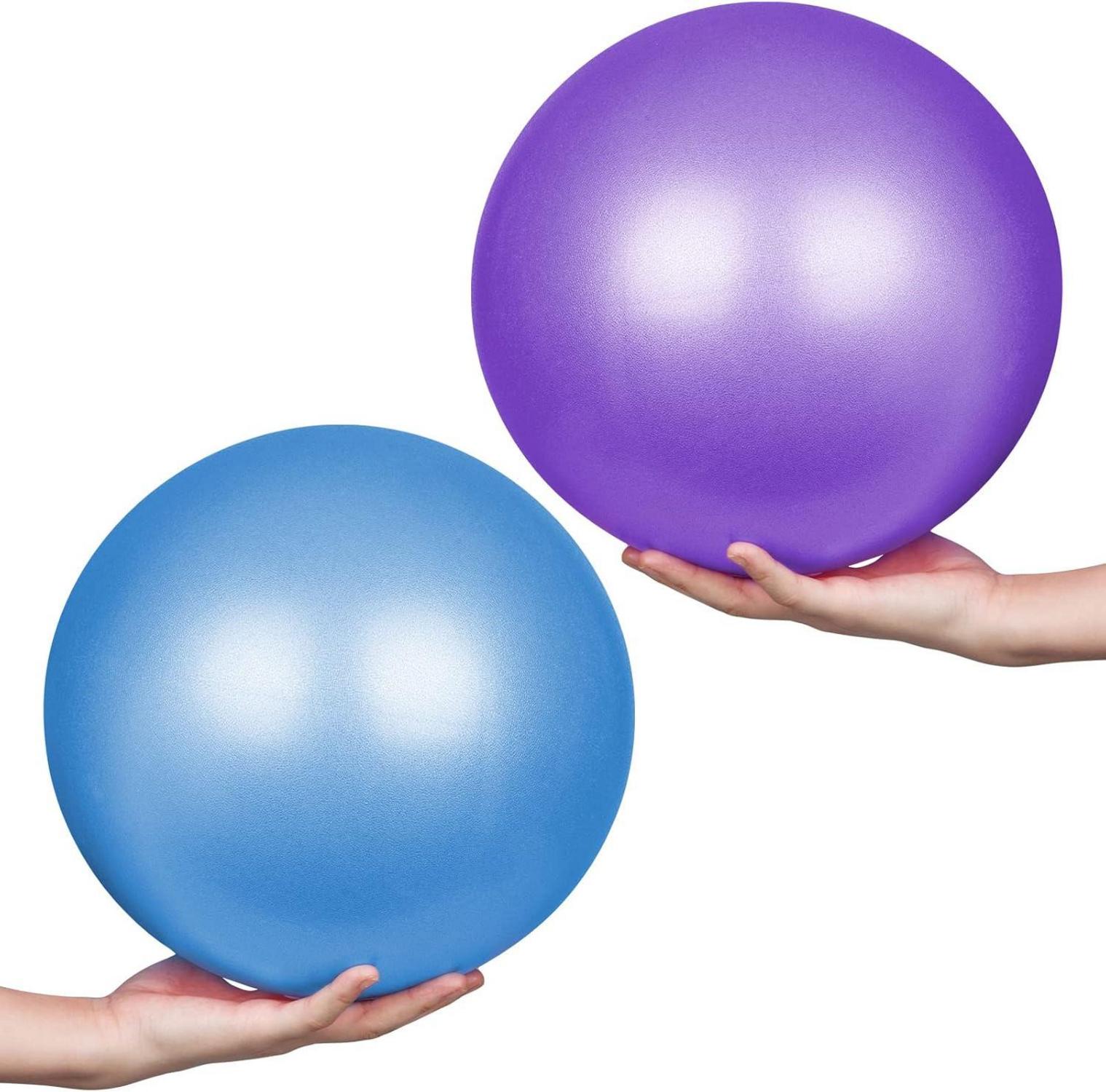 Flintronic Gymnastikball Pilates Yoga Anti-Burst Ball 25cm Blau Lila