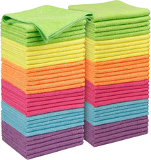 Mikrofaser-Reinigungstücher 60er Set Saugfähig Fusselfrei 30,5x30,5 cm
