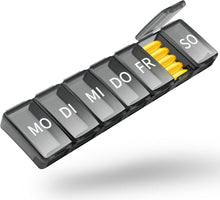 Wochen-Pillendose 7 Tage Tablettenbox Organizer BPA-frei