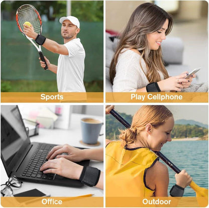 Handgelenk Bandagen 2 Stück Atmungsaktiv Wrist Wrap Handgelenkstütze Fitness Gym Fußball