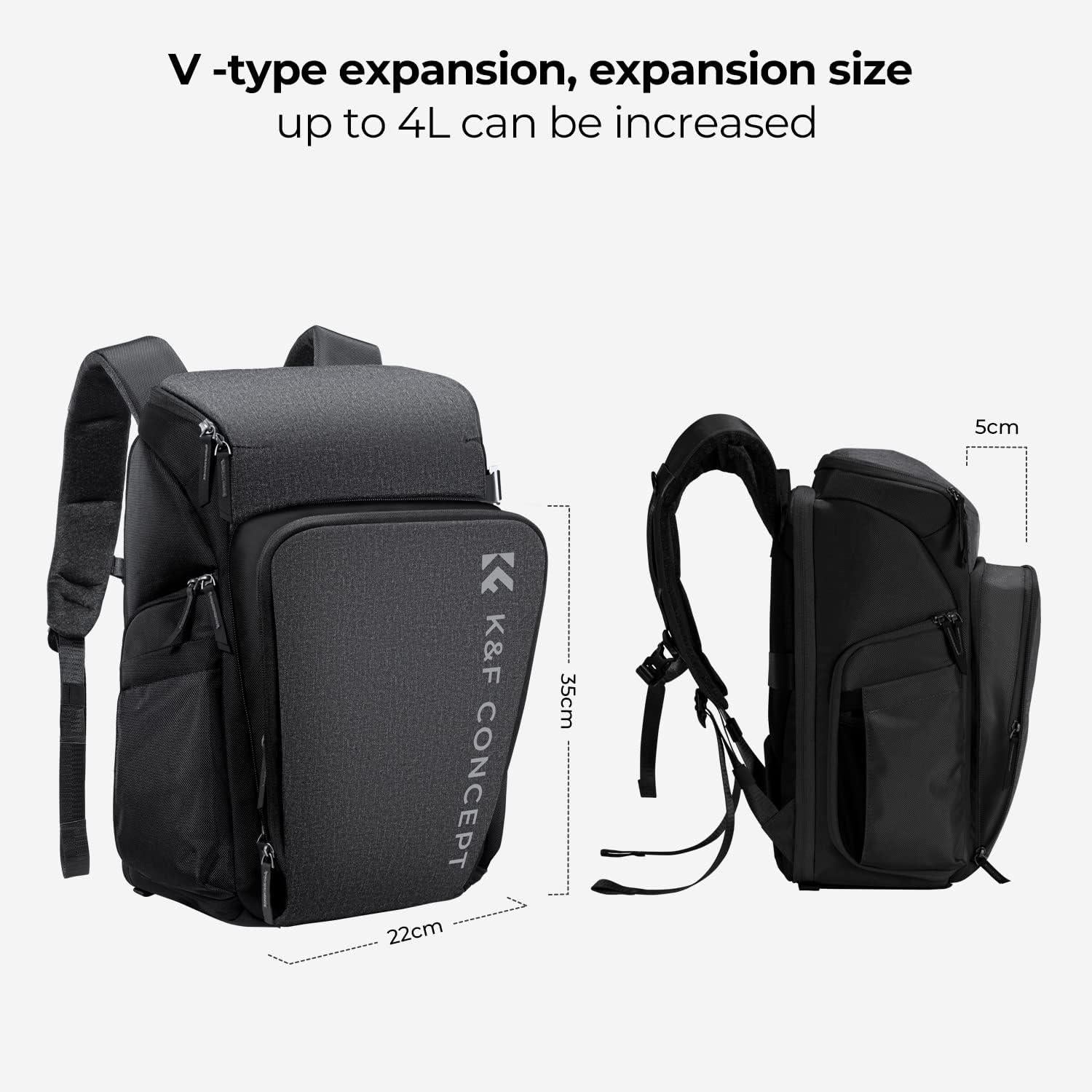 Kamerarucksack Fotorucksack 16Zoll-Laptopfach Canon Nikon Sony DJI