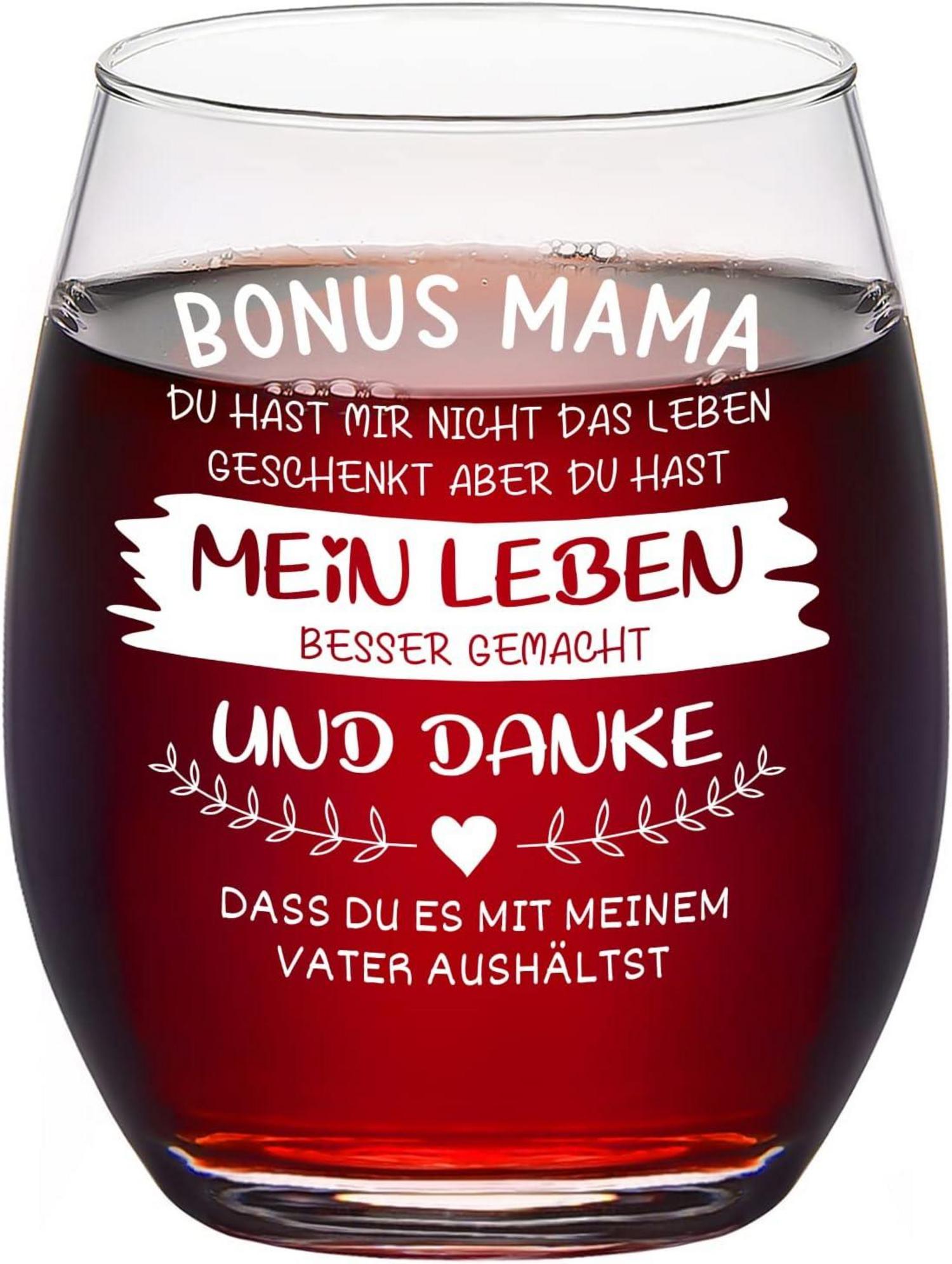 Weinglas Muttertagsgeschenk Geburtstagsgeschenk 450ml