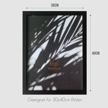 Schwarze Bilderrahmen 30x40cm Holz Fotorahmen 12x16 Zoll 3er
