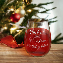Weinglas mit Gravur Muttertag Geschenk Frauen 15oz