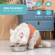 Katzenbody Erholungsanzug Kastration Spay Suit Modal M-Coral
