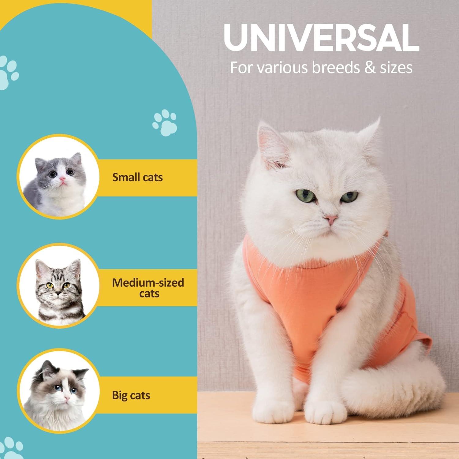 Katzenbody OP Erholungsanzug Modal Kastration Spay Leckschutz Suit