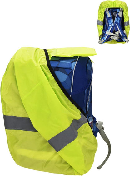 Regenschutz Schulranzen wasserdicht Reflektorstreifen 18-25L