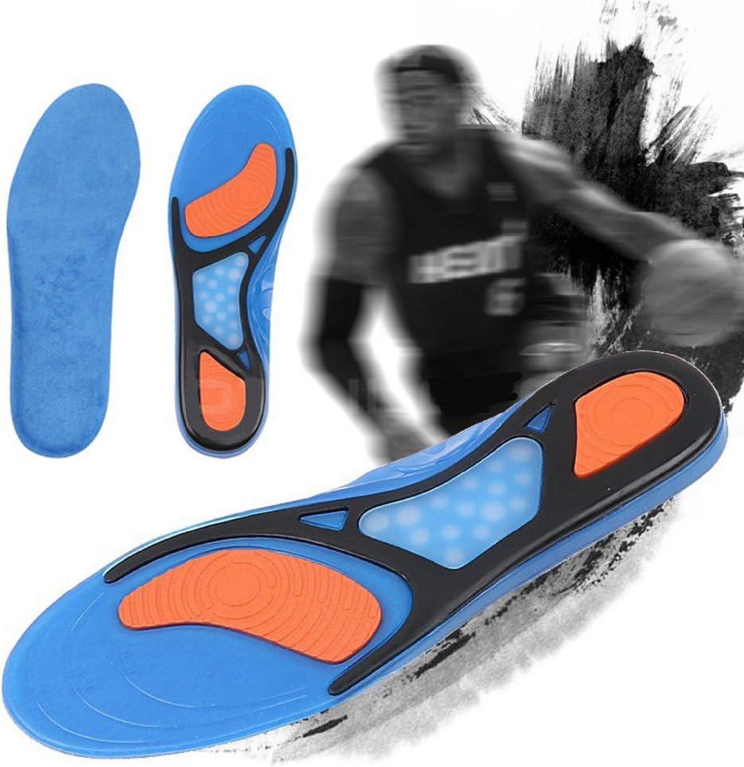 SOLO ACTFIT Silikon Gel Sport Einlegesohlen für maximalen Komfort und optimale Dämpfung