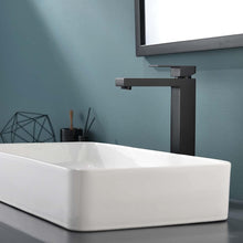 Schwarze Hochwertige Waschtischarmatur Badarmatur mit Modernem Design