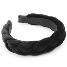 Geflochtene Samt Stirnbänder Elastische Haarbänder Criss Cross Zubehör